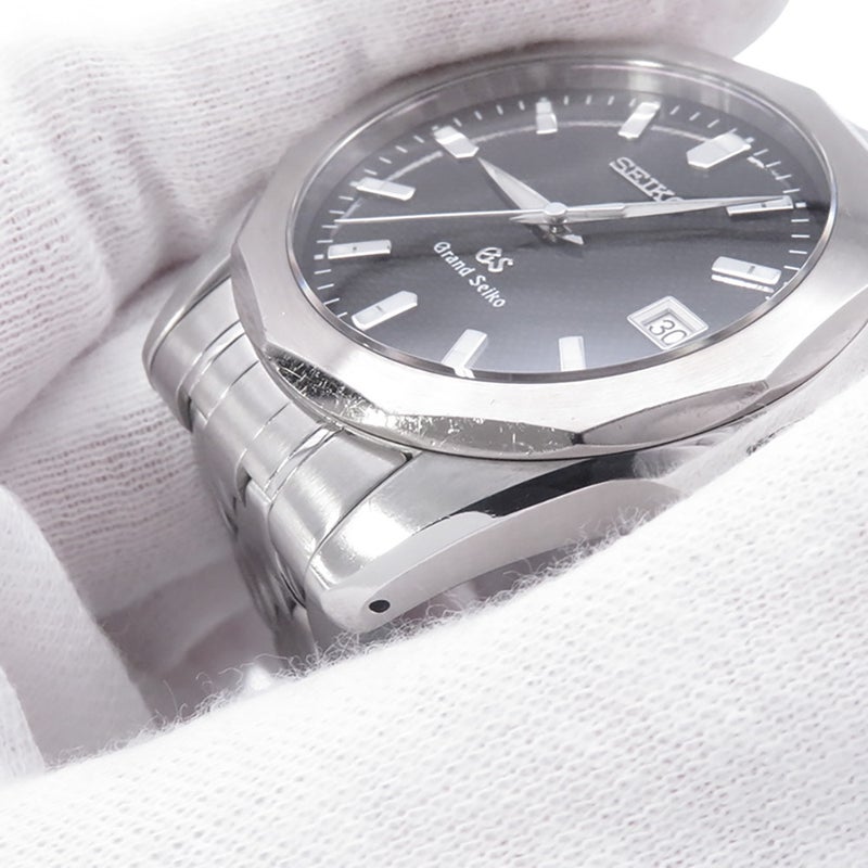 セイコー グランドセイコー SBGF001 SEIKO 腕時計 黒文字盤 クォーツ