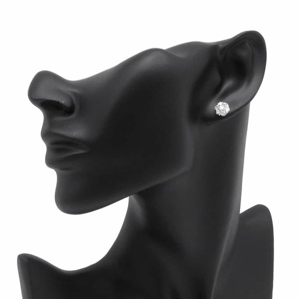 ヴァンクリーフ&アーペル ピアス フルーレット ピアス スモール ダイヤモンド 1.10ct K18WGホワイトゴールド ジュエリー