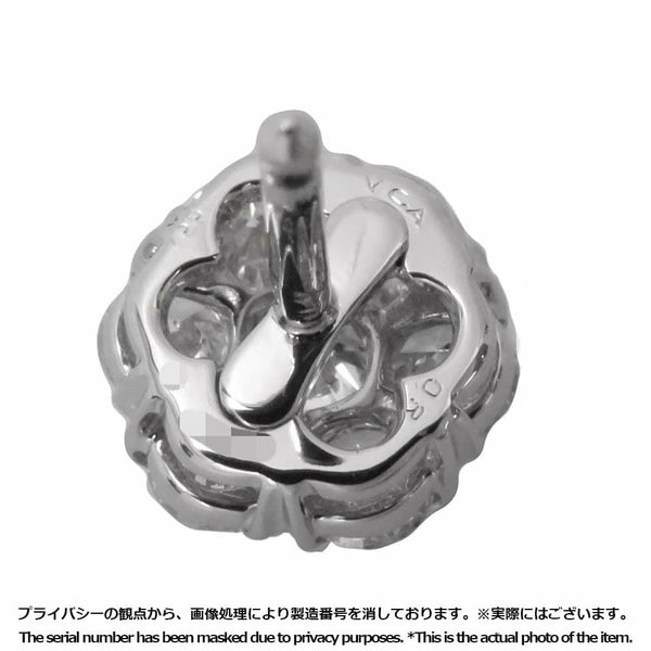 ヴァンクリーフ&アーペル ピアス フルーレット ピアス スモール ダイヤモンド 1.10ct K18WGホワイトゴールド ジュエリー