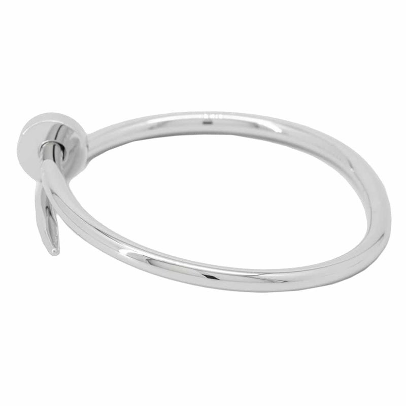 カルティエ ブレスレット ジュスト アン クル ブレスレット クラシック K18WGホワイトゴールド サイズ17 B6048317 Cartier バングル