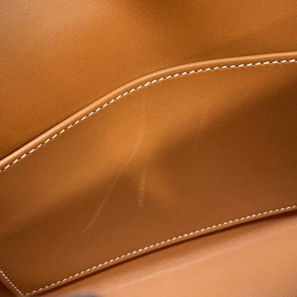 エルメス クラッチバッグ ケリーエラン ゴールド/ゴールド金具 ヴォーマダム B刻印 2wayショルダー