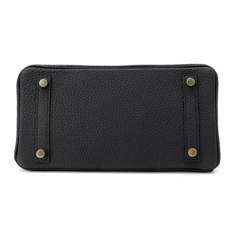 エルメス バーキン25 ブラック/ゴールド金具 トゴ B刻印 HERMES Birkin ハンドバッグ 黒