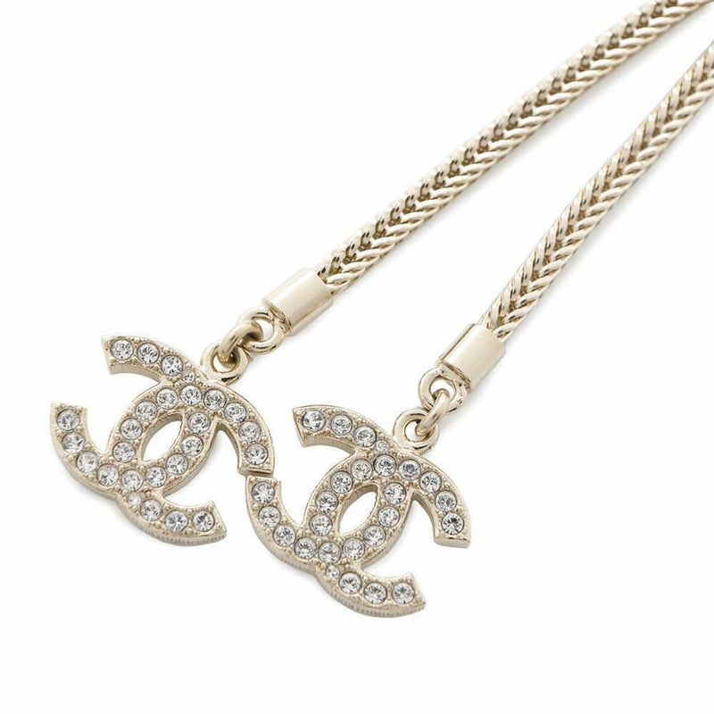 シャネル ネックレス ココマーク ラインストーン B24 K ABE652 CHANEL アクセサリー