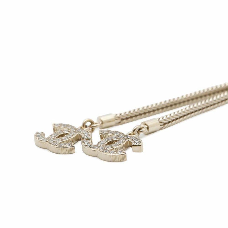 シャネル ネックレス ココマーク ラインストーン B24 K ABE652 CHANEL アクセサリー