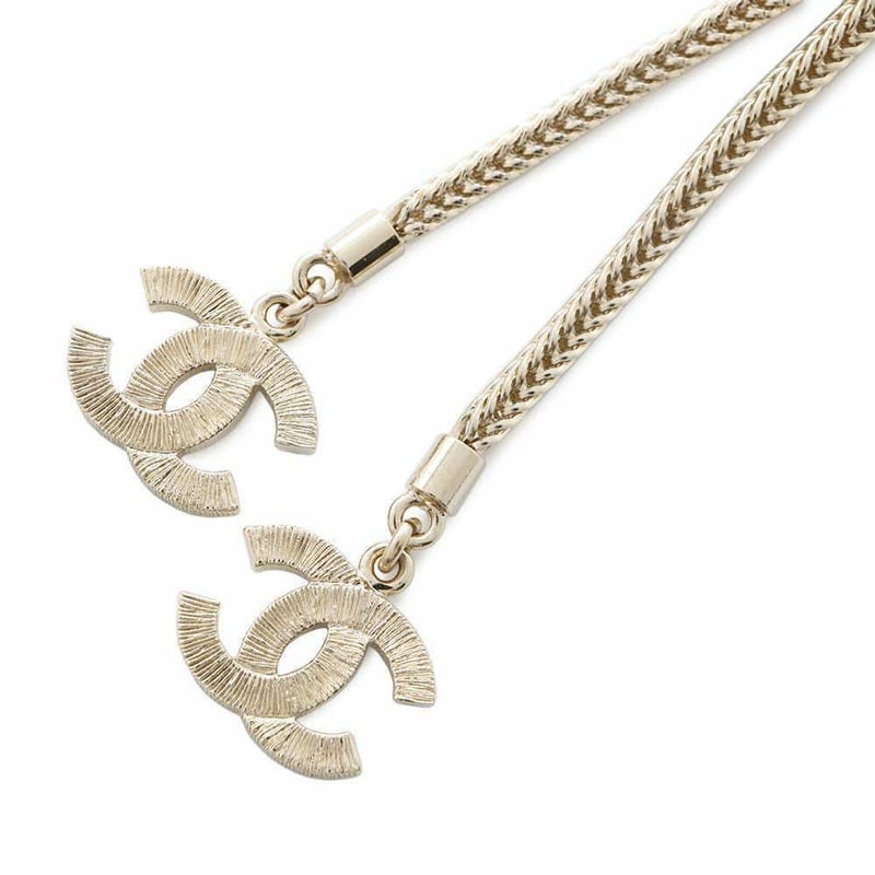 シャネル ネックレス ココマーク ラインストーン B24 K ABE652 CHANEL アクセサリー