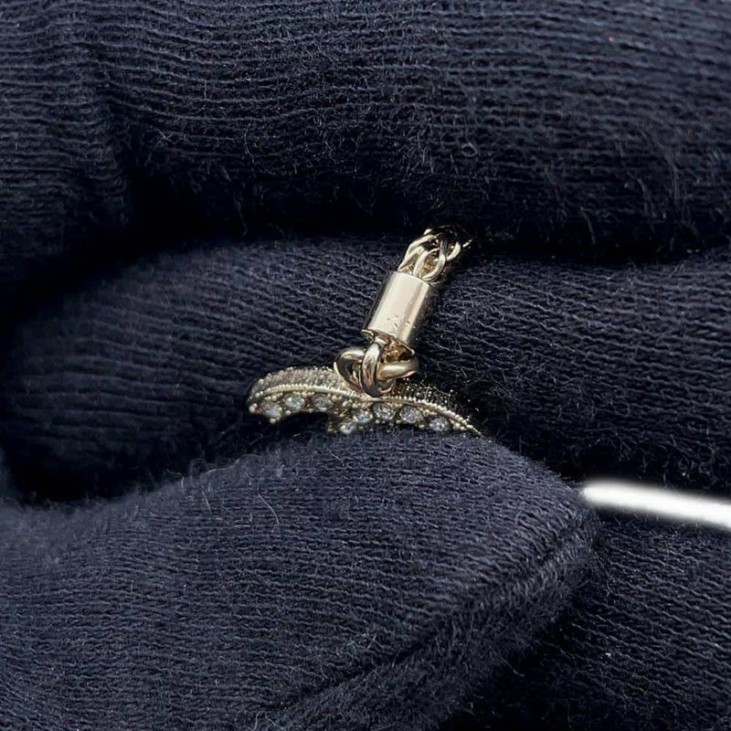 シャネル ネックレス ココマーク ラインストーン B24 K ABE652 CHANEL アクセサリー