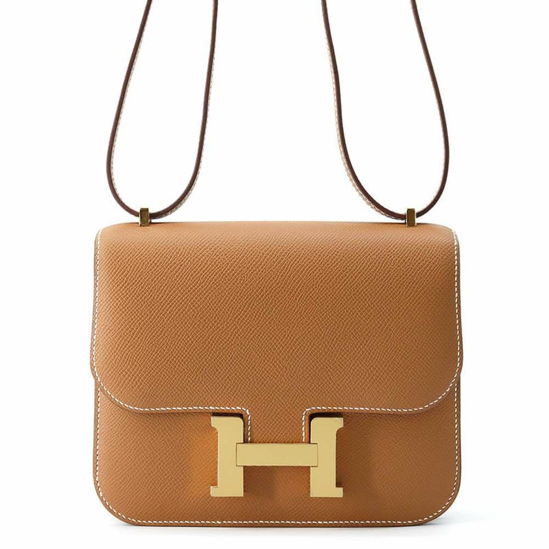 エルメス ミニ コンスタンス3 ミロワール ゴールド/ゴールド金具 エプソン B刻印