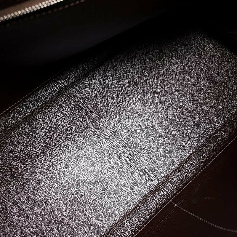 エルメス ハンドバッグ ケリー35 内縫い ショコラ/シルバー金具 トゴ □J刻印 2way