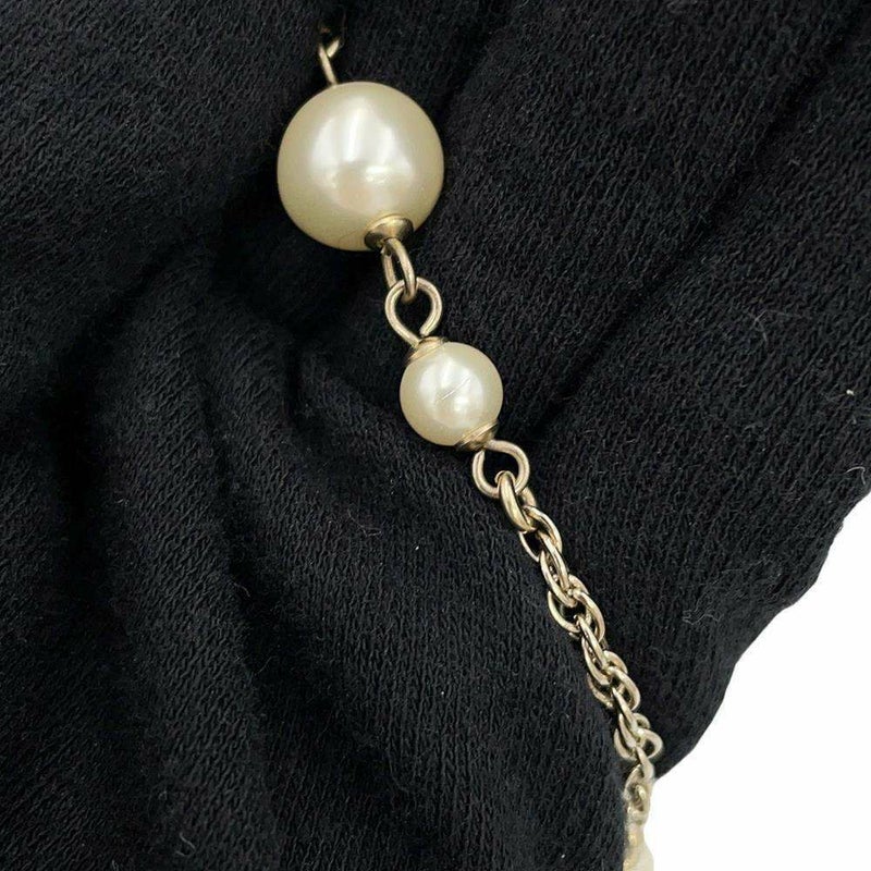 シャネル ネックレス ココマーク フラワーモチーフ パール ラインストーン B11A CHANEL アクセサリー