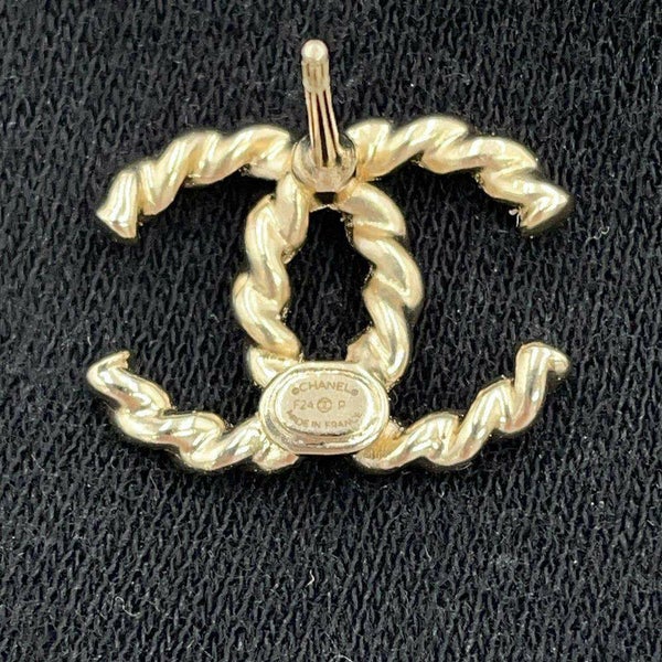 シャネル ピアス ココマーク ツイスト メタル CHANEL アクセサリー