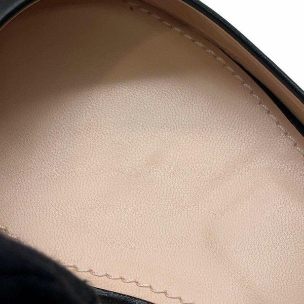 グッチ パンプス ホースビット付き フラットバレエシューズ レディースサイズ39 787776 GUCCI 靴 黒