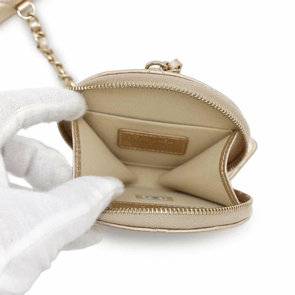 シャネル ノベルティ コインケース Airpodsproケース レザー CHANEL 2024年イヤーズギフト