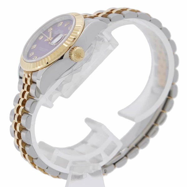 ロレックス デイトジャスト28 279173G レディース ROLEX 腕時計 ラベンダー文字盤