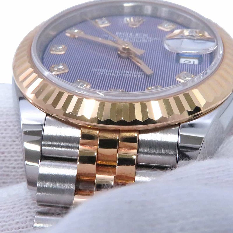 ロレックス デイトジャスト28 279173G レディース ROLEX 腕時計 ラベンダー文字盤