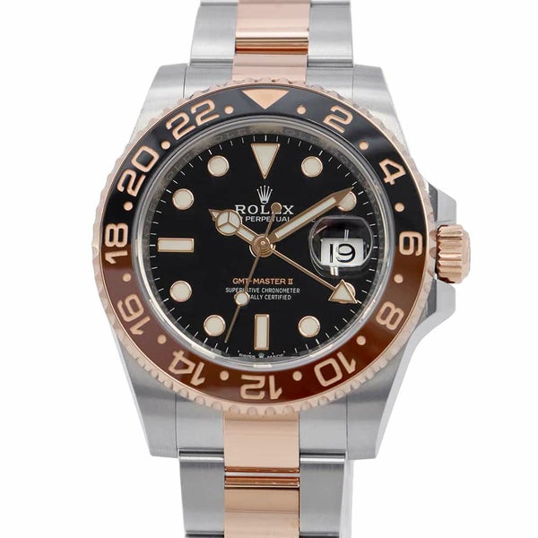 ロレックス GMTマスター2 126711CHNR ROLEX 腕時計 黒文字盤