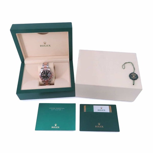 ロレックス GMTマスター2 126711CHNR ROLEX 腕時計 黒文字盤