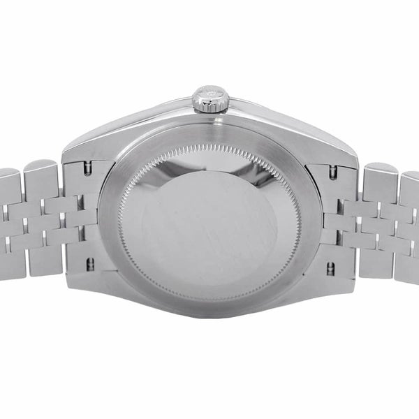 ロレックス デイトジャスト41 ランダムシリアル ルーレット 126300 ROLEX 腕時計 白文字盤 ローマン