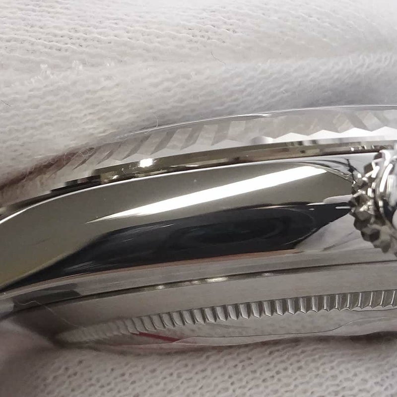 ロレックス デイトジャスト41 SS/K18WG 126334 ROLEX 腕時計 アズーロ ブルー文字盤 ローマン