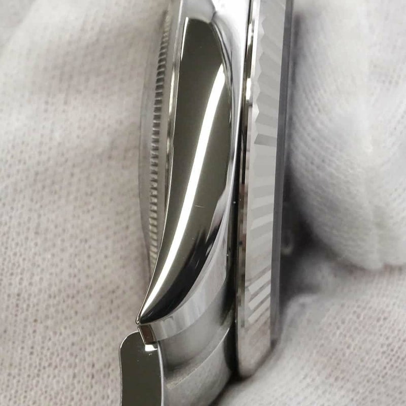 ロレックス デイトジャスト41 SS/K18WG 126334 ROLEX 腕時計 アズーロ ブルー文字盤 ローマン