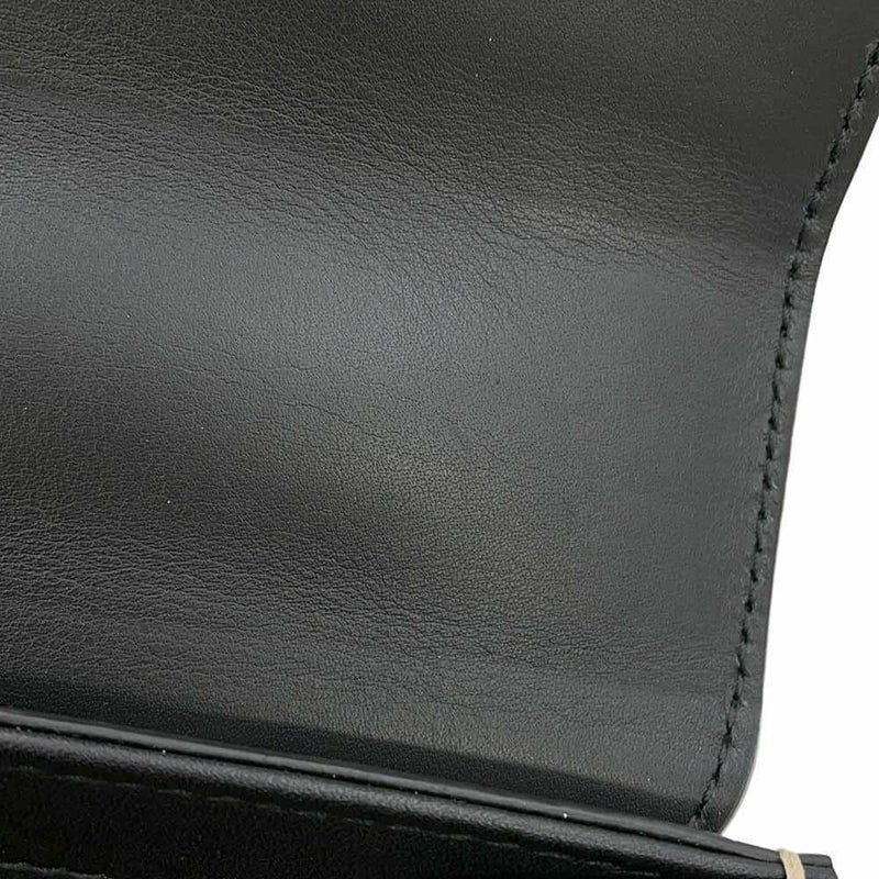 グッチ チェーンショルダーバッグ GGスプリーム パドロック スモール 409487 GUCCI 黒