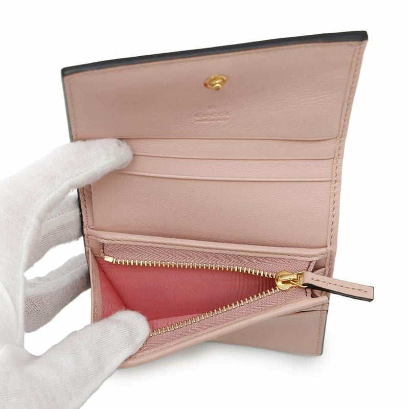 グッチ 二つ折り財布 GGスプリーム アイスクリーム レザー 701489 GUCCI 財布