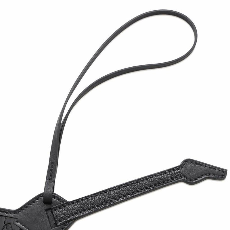 エルメス ロックチャーム ブラック/シルバー金具 タデラクト/スイフト/アリゲーターシャイン B刻印 ソーブラック 黒