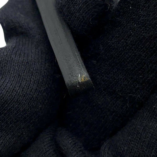 エルメス ロックチャーム ブラック/シルバー金具 タデラクト/スイフト/アリゲーターシャイン B刻印 ソーブラック 黒