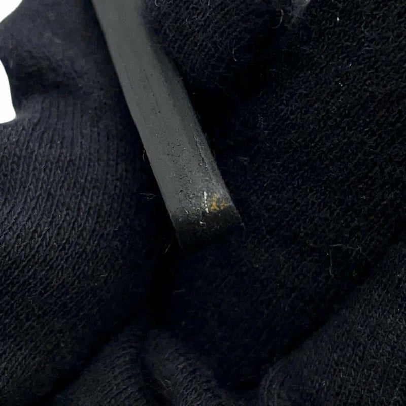 エルメス ロックチャーム ブラック/シルバー金具 タデラクト/スイフト/アリゲーターシャイン B刻印 ソーブラック 黒