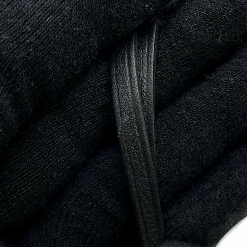 エルメス ロックチャーム ブラック/シルバー金具 タデラクト/スイフト/アリゲーターシャイン B刻印 ソーブラック 黒