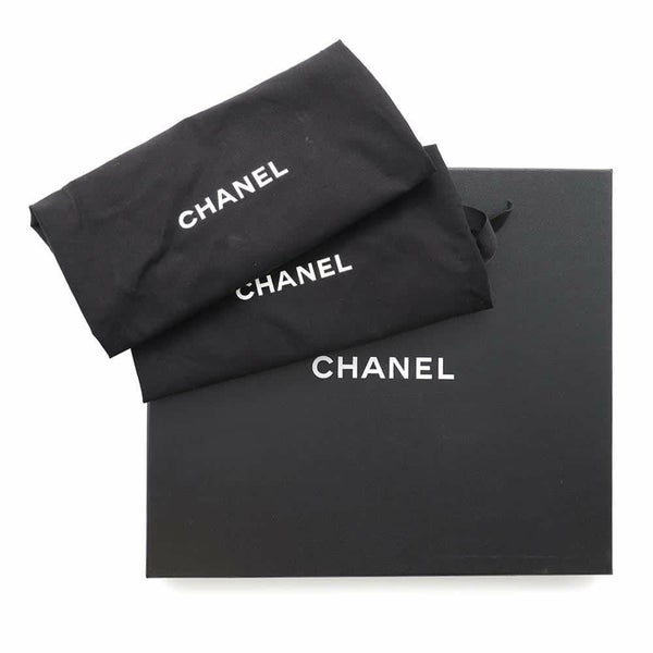 シャネル サンダル ココマーク マトラッセ ウェッジソール ラムスキン レディースサイズ38C G39918 CHANEL 靴 黒