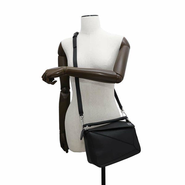 ロエベ ハンドバッグ パズルバッグ スモール 322.30.S21 LOEWE 2way 黒