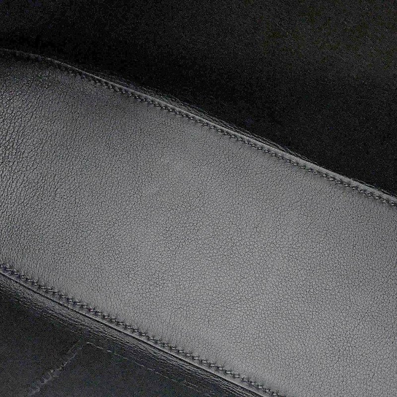 エルメス ボリード スケート31 ブラック/ナチュラルサブレ/シルバー金具 エバ―グレイン B刻印 黒