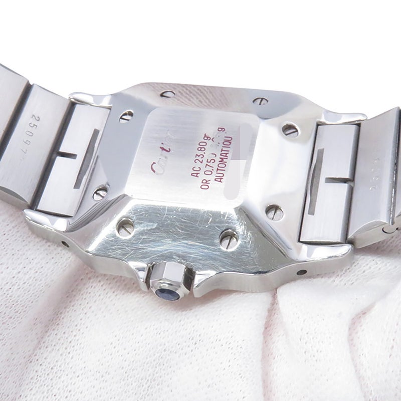 カルティエ サントスガルベ LM 81036283 Cartier 腕時計 白文字盤