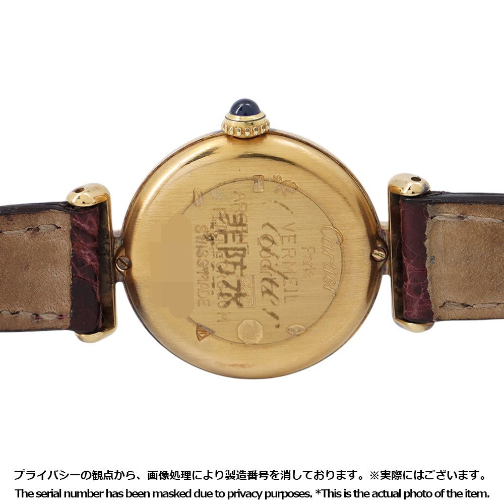 カルティエ マストコリゼ SM ヴェルメイユ W1000653 Cartier 腕時計
