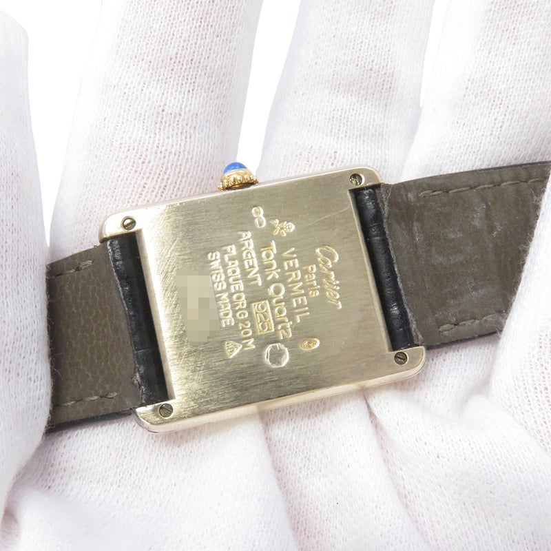 カルティエ マストタンク LM 366001 Cartier 腕時計 アイボリー文字盤 ヴィンテージ