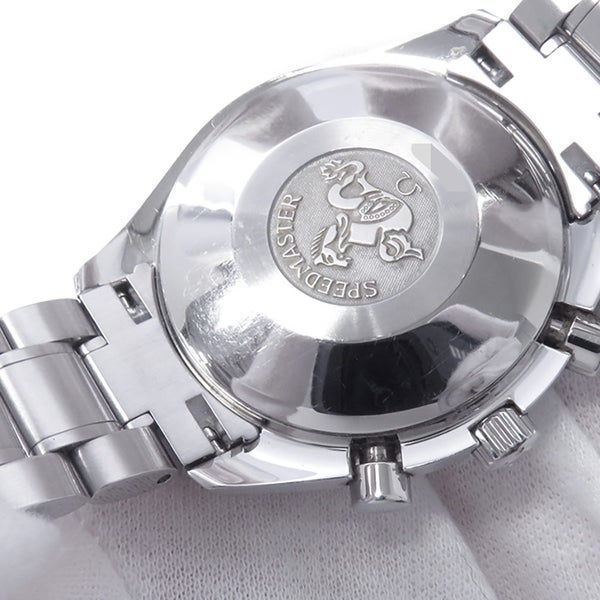 オメガ スピードマスター デイデイト トリプルカレンダー 3523.30.00 OMEGA 腕時計 シルバー文字盤
