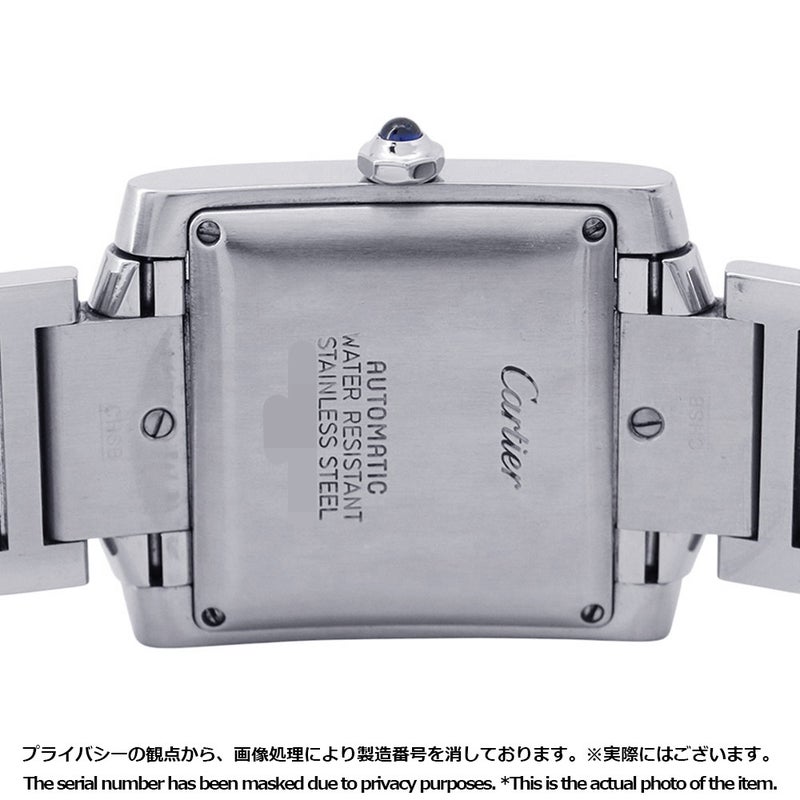 カルティエ タンクフランセーズ LM W51002Q3 Cartier 腕時計 シルバー文字盤