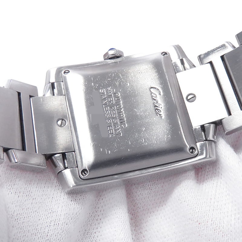 カルティエ タンクフランセーズ LM W51002Q3 Cartier 腕時計 シルバー文字盤