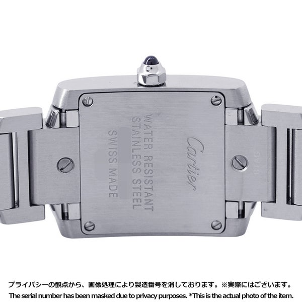 カルティエ タンク フランセーズ SM W51008Q3 Cartier 腕時計 レディース シルバー文字盤 クォーツ