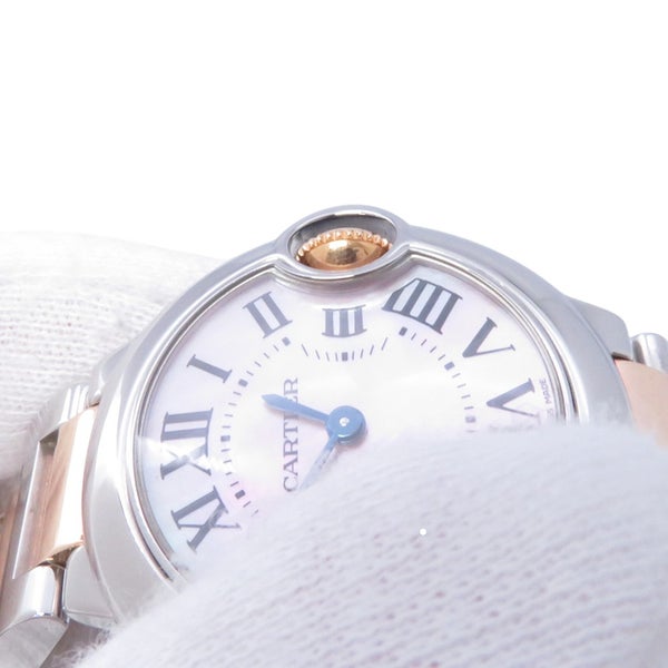 カルティエ バロンブルー SM W6920034 Cartier 腕時計 ウォッチ レディース クォーツ