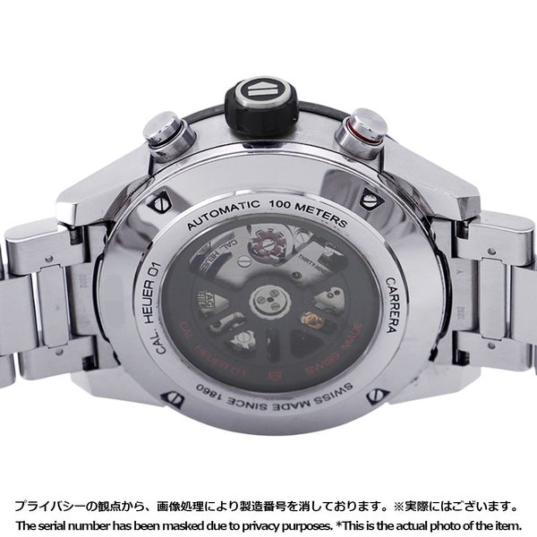 タグホイヤー カレラ キャリバー ホイヤー01 クロノグラフ CAR2A1W.BA0703 TAG Heuer 腕時計　黒文字盤
