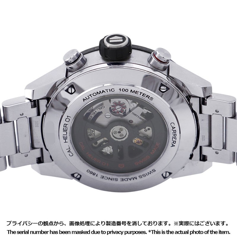 タグホイヤー カレラ キャリバー ホイヤー01 クロノグラフ CAR2A1W.BA0703 TAG Heuer 腕時計　黒文字盤