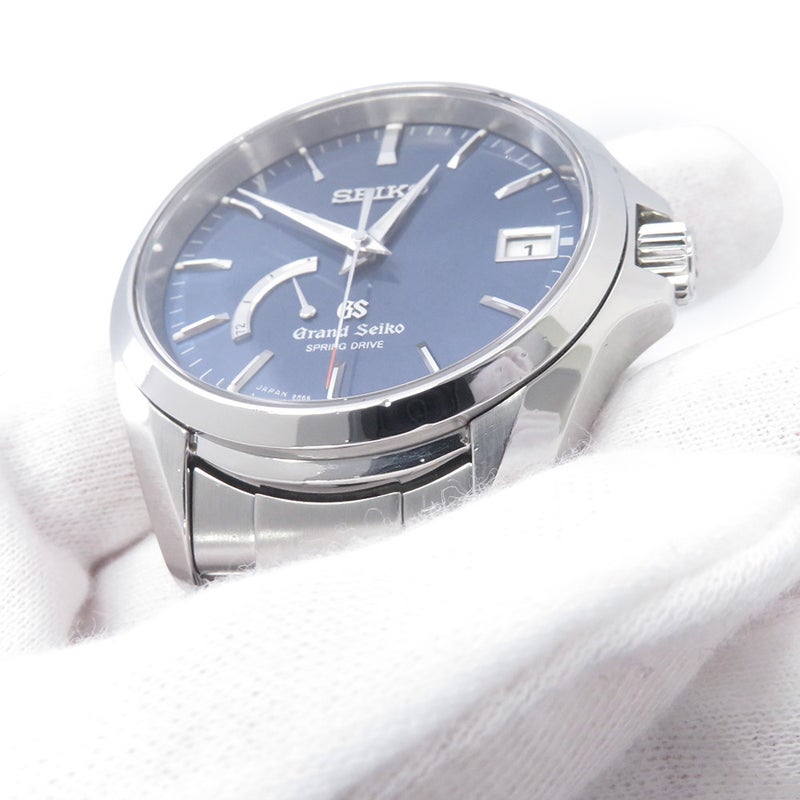 セイコー グランドセイコー スプリングドライブ マスターショップ限定 SBGA075 SEIKO 腕時計 ブルー文字盤