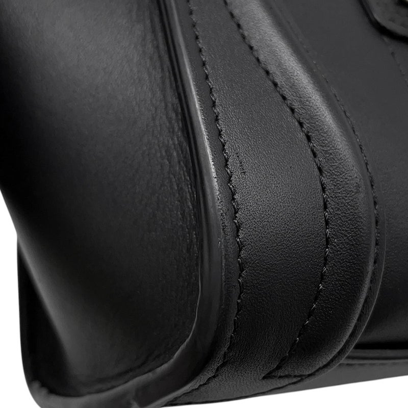 セリーヌ ハンドバッグ ラゲージ ナノショッパー 189243 CELINE バッグ 2wayショルダーバッグ 黒