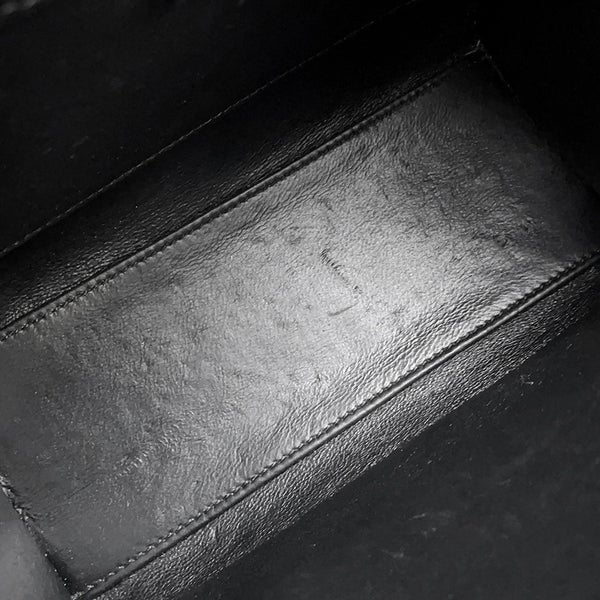セリーヌ ハンドバッグ ラゲージ ナノショッパー 189243 CELINE バッグ 2wayショルダーバッグ 黒