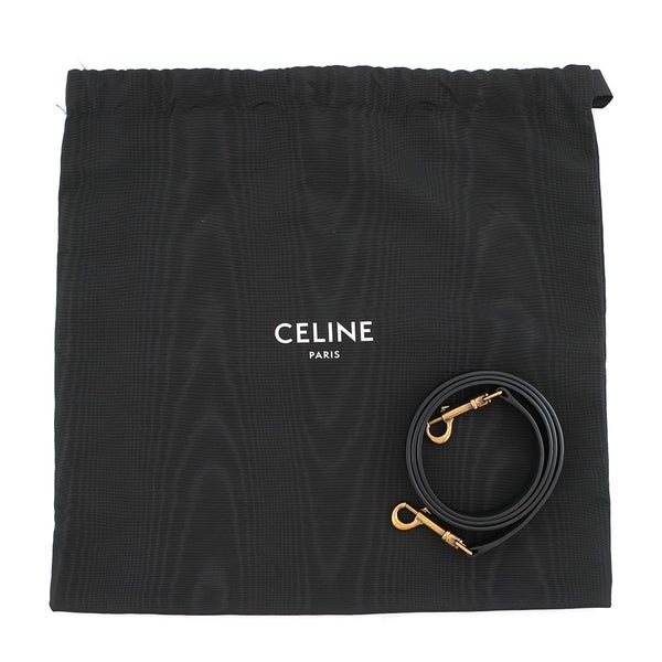 セリーヌ ハンドバッグ ラゲージ ナノショッパー 189243 CELINE バッグ 2wayショルダーバッグ 黒