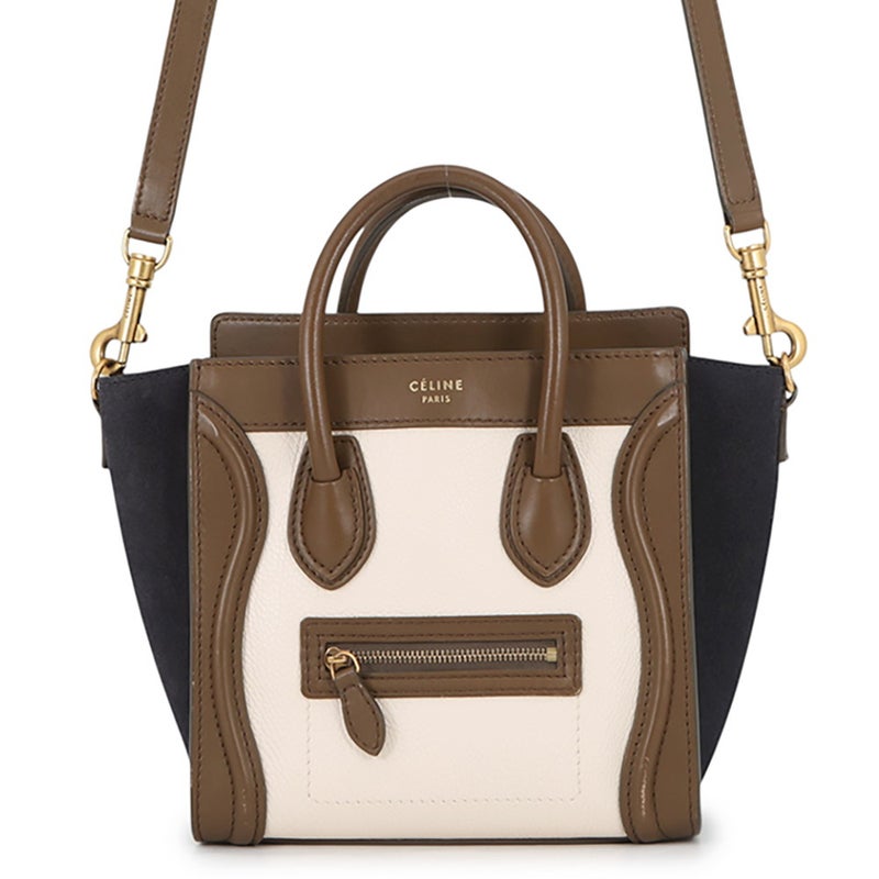 セリーヌ ハンドバッグ ラゲージ ナノショッパー 168243 CELINE バッグ 2wayショルダーバッグ