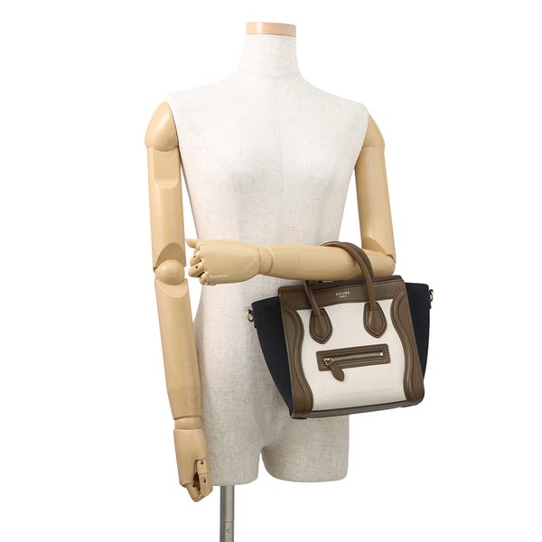 セリーヌ ハンドバッグ ラゲージ ナノショッパー 168243 CELINE バッグ 2wayショルダーバッグ