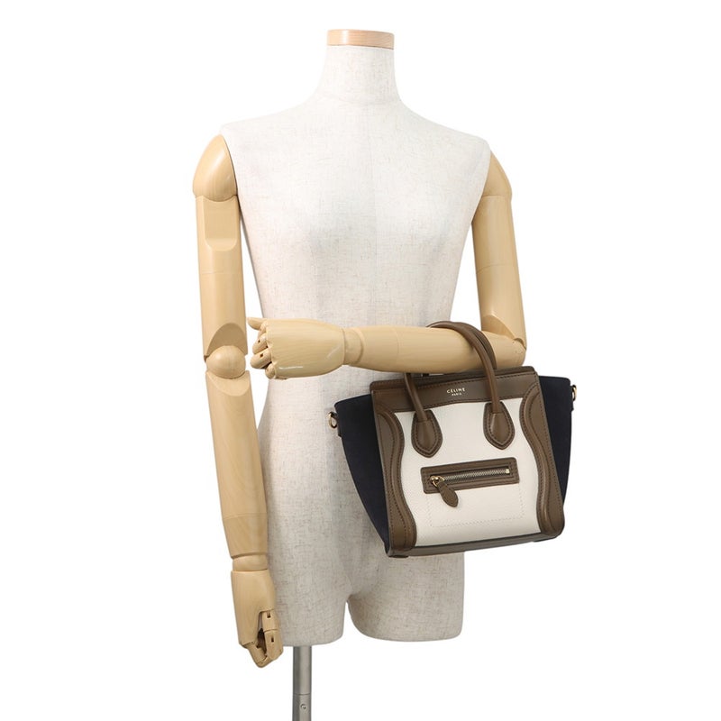 セリーヌ ハンドバッグ ラゲージ ナノショッパー 168243 CELINE バッグ 2wayショルダーバッグ