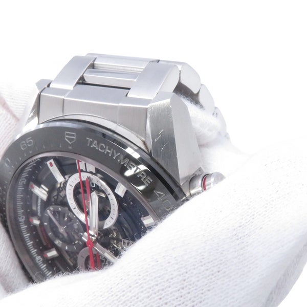 タグホイヤー カレラ キャリバー ホイヤー01 クロノグラフ CAR2A1W.BA0703 TAG Heuer 腕時計　スケルトン/黒文字盤